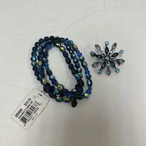 Cookie Lee bracelet & brooch!